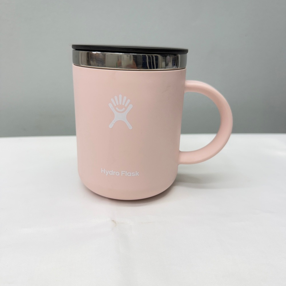 Hydro Flask 12 oz Coffee Mug Trillium Pink Insulated Stainless Steel FJ211643